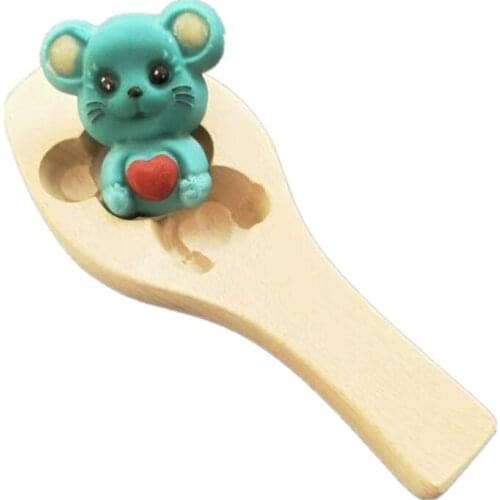 94PF Moon Cake Molds Wooden Pastry Mold Making Mung Bean Cake Sorbet Baking Tool Kitchen Baking Mooncake Moulds Gift for Kids