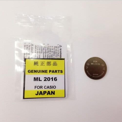 Watch accessories ml2016 photo kinetic energy battery solar rechargeable battery