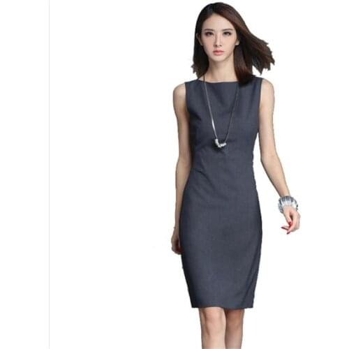 Офисные летние платья BAQCN China At AliExpress