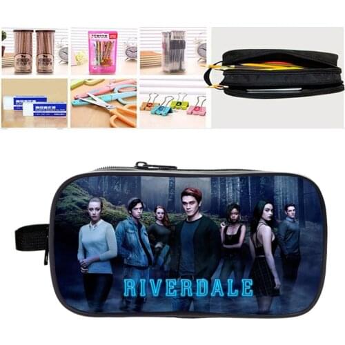 RIVERDALE South Side pencil case School Bags for Teenage Girls Coin Purse Women Pen Cosmetic Bag