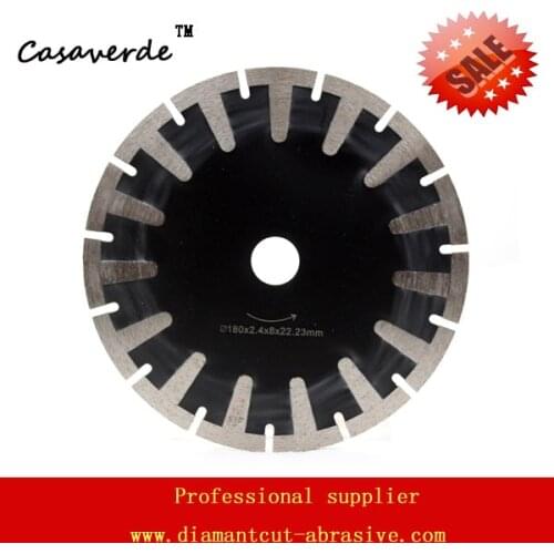 DC-TSB04 diamond 7 inch 180mm dry or wet cutting blade for granite,marble and Engineered stone