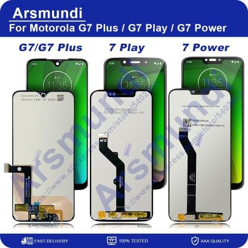 For Motorola Moto G7 Plus / G7 Play / G7 Power LCD Display Touch Screen Digitizer Assembly Replacement LCDs + Gift