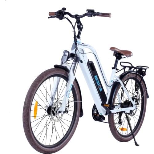 For Women Electric Bikes 26 Inch 250W Power Assist Moped E Bicycle with LCD Meter 12.5AH Battery 80km Range Electric Bicycle