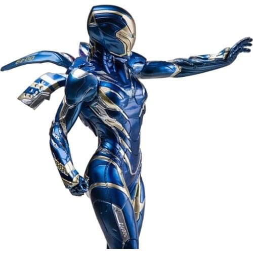 22cm Disney Marvel Avengers Model Action Figures Iron Man Mk85 MK49 Rescuer Virginia "Pepper" Potts Collectible Model Toys Gifts