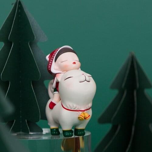 Creative Fairy Tales Hand Painted Figurines PVC Crafts Cute Fairy Garden Miniatures Home Decoration Accessories Christmas Gifts