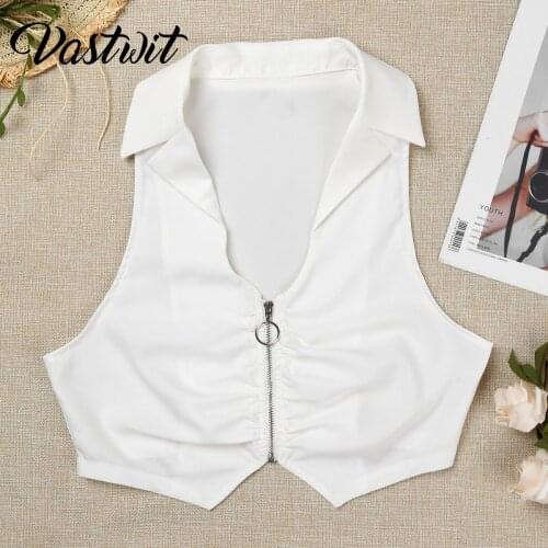 Deep V-Neck Sexy Sleeveless Tank Top Women Summer Crop Tops Ruched Drawstring Black Fashion Skinny Elastic Streetwear