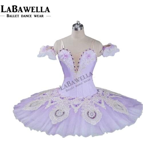 World Ballet Competiton BT9075 Sleeping Beauty Variation Ballet Tutu Adult Lilac Professional Nutcracker Ballet Tutu Dress