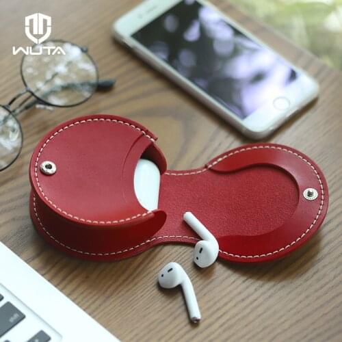 WUTA 783 Genuine Leather Kit Mini Horseshoe Coin Purse Storage Bag Pre-punched Semi-finished DIY Christmas Gift Sewing Material