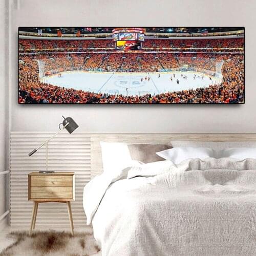 Full Square Round Drill large size Diamond Painting 5D Sports Hockey Game Diamond Embroidery Cross Stitch Home Decoration