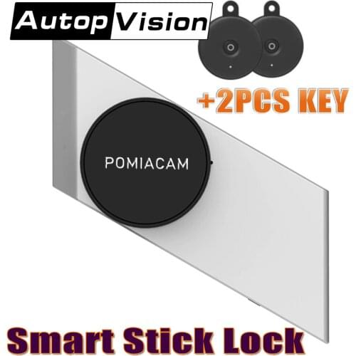 Sliver S3 New Sherlock S2 Version Updated Smart Sticker Lock Anti-collision Phone App Control Wireless Door Lock Include 2keys