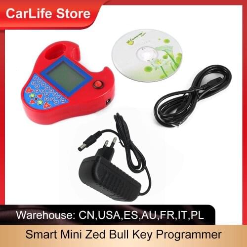 Hot Sale Smart Mini Zed Bull Key programmer Zed-Bull Auto Key Transponder With Type No Tokens Needed Limitation Multi-languages