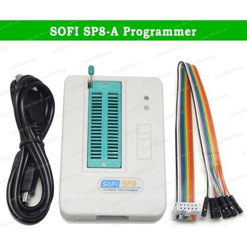 SP8-A SOFI High Speed USB programmer 25T80 24C 93C BR90 93/SPI BIOS) EEPOROM Flash Universal Programmer