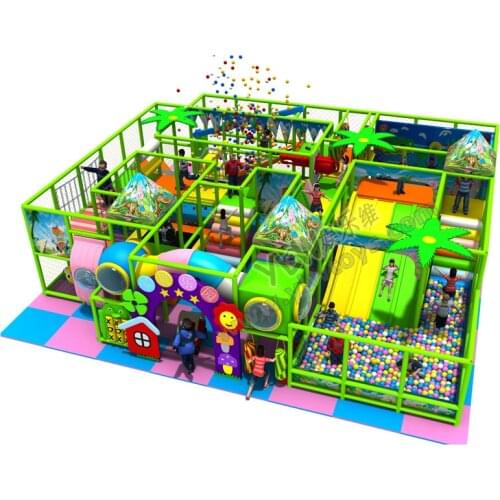 Customized designed amusement soft playground equipment for kids indoor playground toy YLW-IN1597