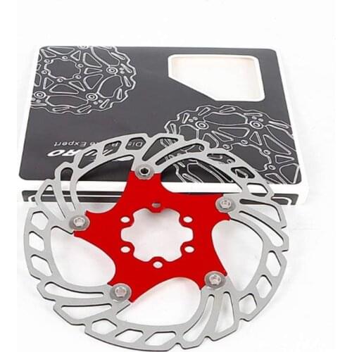 Mountain bike brake disc strong heat dissipation floating disc 160mm 6 inch bicycle brake mountain bike 6 screws