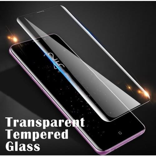 Full cover for samsung Galaxy S8 S9 S10 S10e plus tempered glass S7 edge protective film on the glass phone screen protector