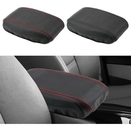 Center Console Protection Case Car Central Armrest Box Cover Microfiber PU Leather For Hyundai Creta ix25 2015 2016 2017 - 2019