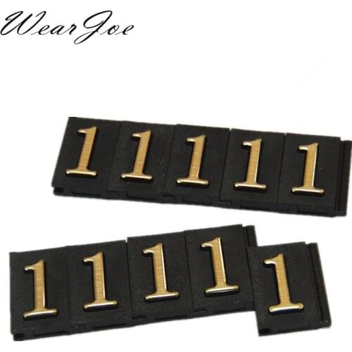 10pcs Same Numerals Appliances Furnitures Store Counter Top Adjustable Price Sign Display Changeable Dollar Numbers P2