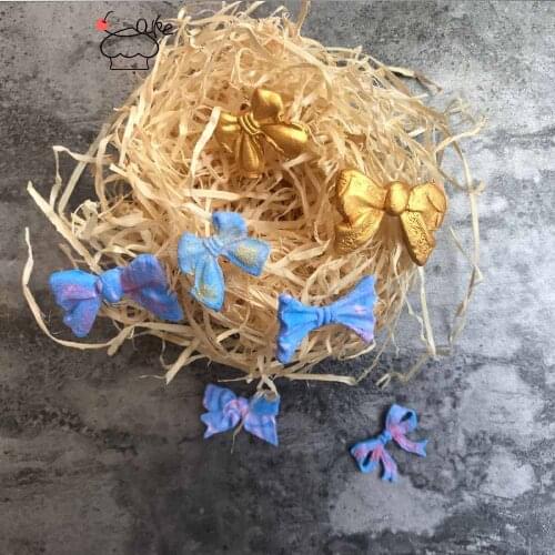 Aouke Molds Bow Tie Silicone Mold 3D Fondant Mold Cakes Decorating Tools DIY Gumpaste Kitchen Bakeware K129