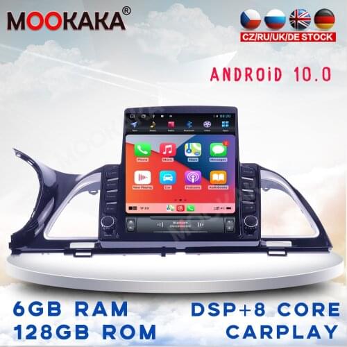 For KIA K4 2014-2018 Car Multimedia Stereo Tesla Screen Android 10 Player Carplay GPS Navigation Head Unit DVD