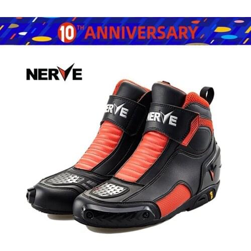 Free shipping 1pair Outdoor Sports Motorcycle Racing Boots Offroad Motobike Sport Cowhide Leather Moto Shoes Motorcycle Boots