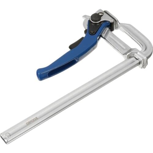 Quick Guide Rail Clamp Carpenter F Clamp Quick Clamping for MFT and Guide Rail System Hand Tool Woodworking DIY