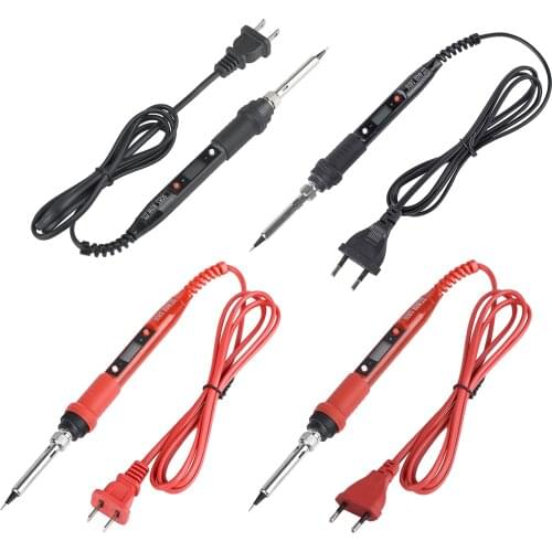Electric Soldering Iron Digital Solder Gun 1.4m Cable for DIY Hobby Projects