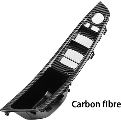 Left Hand Drive LHD for BMW 5 Serie F10 F11 F18 Gray Beige Black Car Interior Door Handle Inner Door Panel Pull Trim Cover New