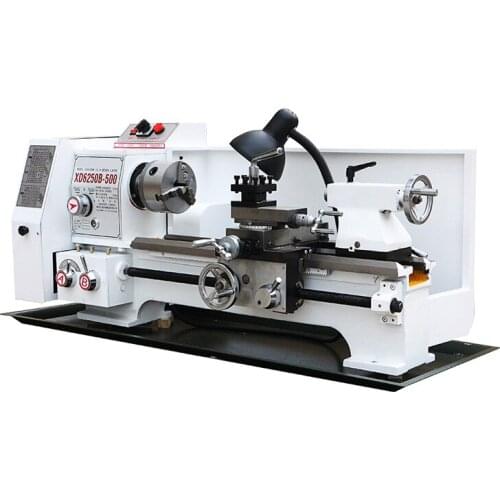 Small Household Lathe Metal Processing Small Machinery Industrial Grade High Precision Multifunctional Bench Lathe