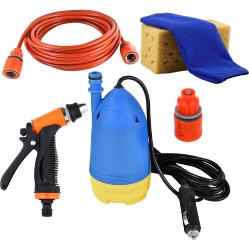 High Pressure Multi Functional Self-priming Electric Water Auto Car Washer Wash Machine Pump Spray Gun Cleaning 12V
