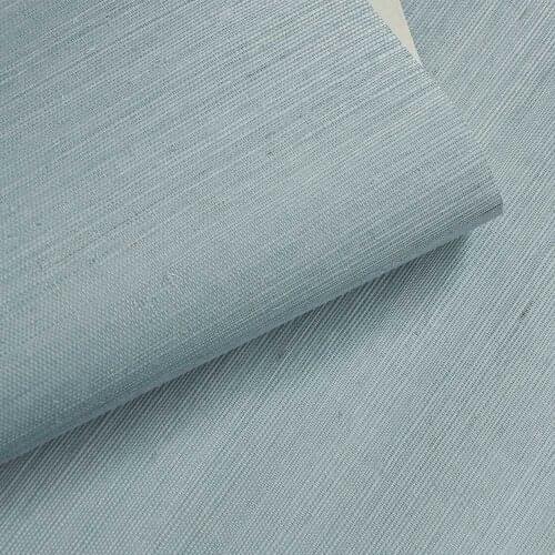 MYWIND Sky Blue visual style that is kind of fresh Sisal Grasscloth Wallpaper For Home Dector