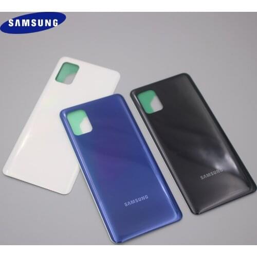 Original Samsung Galaxy A31 5G Back Battery Cover Door Rear Housing Replacement Case For A315 A315F With Logo&Adhesive Sticker