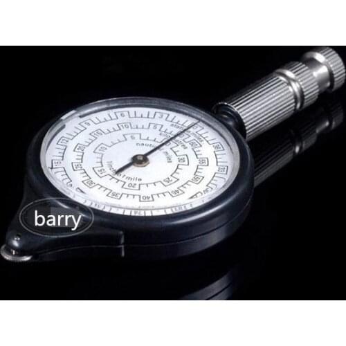 Map measuring instrument gauge map range finder meter map scale wheel