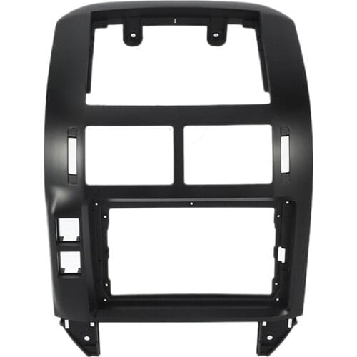2Din Car DVD Frame Audio Adaptor Dash Trim Facia Panel 9 Inch For-POLO 2004-2011 Double Din Radio Player