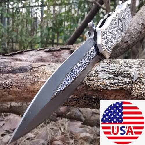 Folding Knife Edc Multi High Hardness 8CR13MOV Military Knives Good for Hunting Camping Survival Outdoor and Everyday Carry
