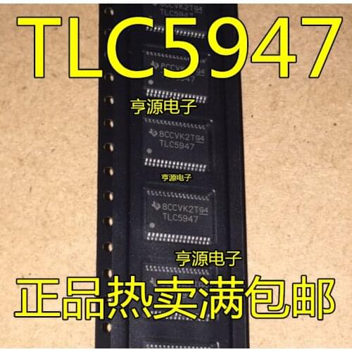 5pieces TLC5947 TLC5947DAP LED TSSOP32