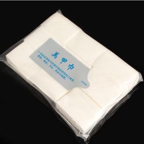 Swagpick 900Pcs/Bag Cotton Nail Towel Gel Polish Remover Professional Salon Use or Home Use Manicure Lint-Free Wipes Cotton Lint