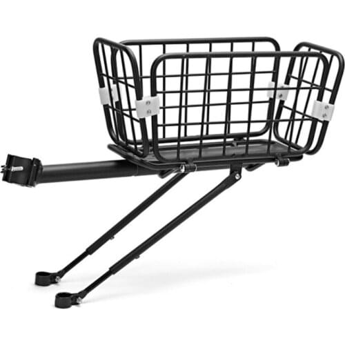 Universal Adjustable Bicycle Luggage Cargo Rack 165 lbs Capacity Solid Bearing