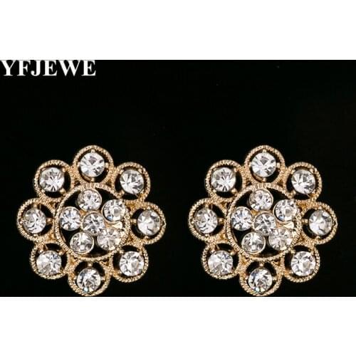 YFJEWE Fashion jewelry earrings for women crystal vintage retro romantic pendants ladies women accessories earrings #E302