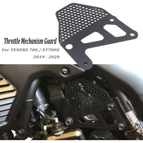 Motorcycle Throttle Mechanism Guard Protector Cover Protection Grill For Yamaha Tenere 700 Tenere700 XT700Z XTZ 700 T7 T700