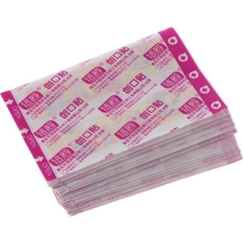 100Pcs Adhesive Bandages Waterproof Breathable First Aid Wound Plaster Cartoon 2XPB
