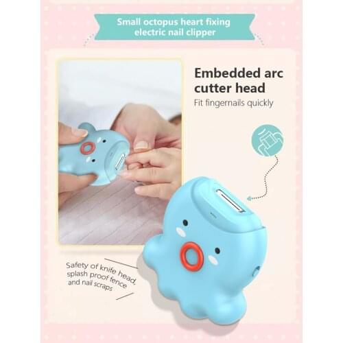 Baby and Adult Automatic Nail Clippers,Childrens Anti-Scratch Sharpener,Anti-scratch nail polisher Care for babys little hands