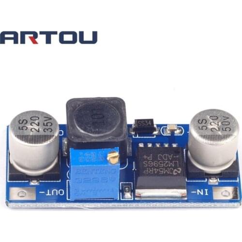 Free shipping!! 1pcs DC-DC Buck Converter Step Down Adjustable Module LM2596 Power Supply Output 1.23V-35V