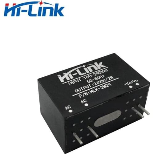 Free Shipping HLK-2M24 2pcs/Lot AC DC Step Down Power Converter Module 220V 2W 24V