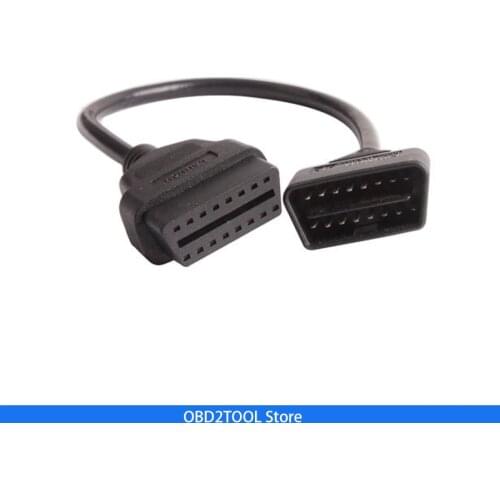 Free Shipping OBD2 Extension Cable for Launch X431 iDiag/5C/V/GOLO/Easydiag/mdiag Extend Obdii Cable