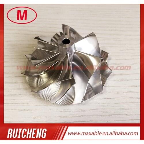 K16 20G reverse 6+6 blades 52.56/68.00mm Turbo milling/aluminum 2618/billet compressor wheel
