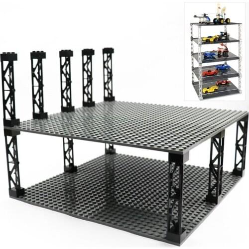 City WW2 Military Building Blocks Accessories Supports 2X2X10 Girders Triangular Vertical Children Toys Brick Parts 58827