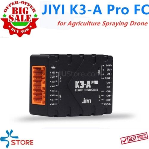 JIYI K3A PRO Flight Controller System Standard Version for DIY Special 4/6/8 Axis Agricultural Pesticide Spraying Drone