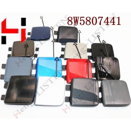 For A u d i A4 B9 8W 16-20 S-Line 8W5807441 Rear Bumper Tow Hook Cover Towing Eye Cap