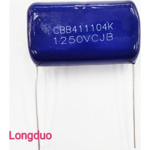 20pcs 104 0.1UF 100nf 1250V or 1000V Type CBB Metallized Polypropylene Film Capacitor