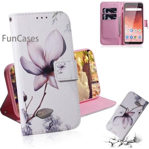 Lovely Eye Flip Cases For accesorios Nokia 1 Plus Plain Estojo Mobile Bag sFor Capinha Nokia para 1 Plus Flip Wallet Case Book